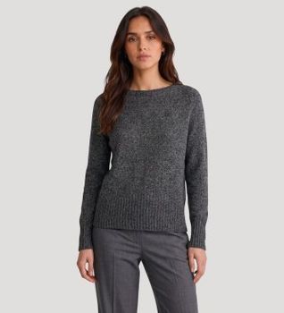 Marella para mujer. 2623366414200 Jersey Soca gris (L), Casual, Nylon