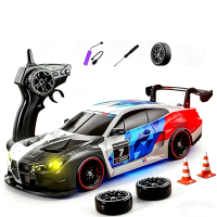 enoze 8803 rtr 124 24g 4wd drift coche rc alta velocidad control remoto modelos de vehiculos led de carretera juguetes