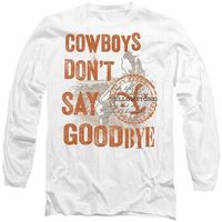 yellowstone camiseta manga larga cowboys dont say goodbye para mujer