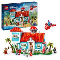 lego disney casa en la playa de lilo y stitch juego de construccion 9 anos - 43268