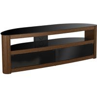 avf burghley 1500 tv stand - walnut