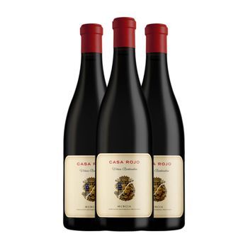 Casa Rojo Vino Tinto Las Viñas Bastardas 75 Cl 13.5% Vol. (pack De 3 Unidades)