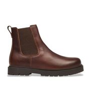 birkenstock para hombre 1033182 botines de piel highwood ajuste regular marron 41 plano ninguno casual
