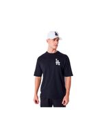 camiseta new era oversized la dodgers mlb essential negro hombre
