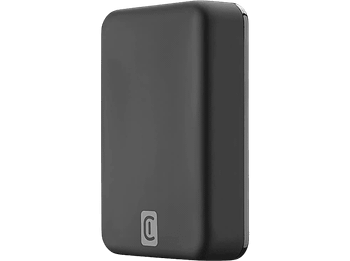 REACONDICIONADO Seminuevo Muy bueno PowerBank - CellularLine MAG 10000, Para Apple, 18 W, MagSafe, USB C, Negro