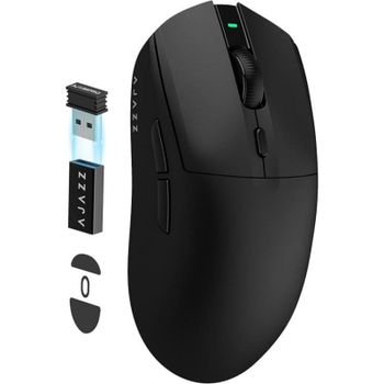 Ratón Ajazz inalámbrico 26000 DPI ultraligero sensor óptico 6 botones
