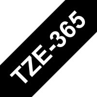 cinta para impresoras de etiquetas brother tze365 tze 36 cm x 8 m
