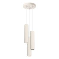 lampara de techo beige aluminio alt 20 cm