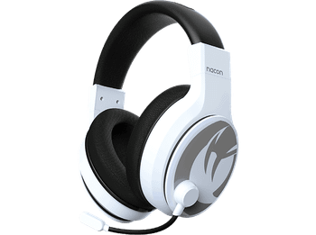 REACONDICIONADO Seminuevo Muy bueno Auriculares gaming - Nacon GH-120, Para PC, Controladores 40mm, Con micrófono ajustable, Blanco