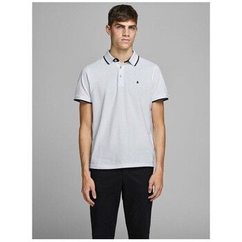 Jack & Jones Polo 12136668 PAULOS-WHITE/SLIM FIT para hombre
