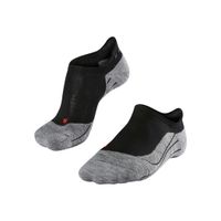 falke ru4 endurance invisible calcetines para correr mujeres - negro gris