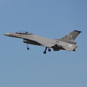HOOKLL F16 Fighting Falcon 710mm Envergadura 70mm EDF Avión RC Jet KIT/PNP