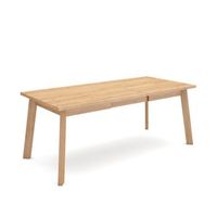 mesa comedor mesa fija cocina y salon 200 para 10 comensales patas de madera estilo moderno roble