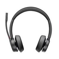 hp poly auriculares poly voyager 4320 usb-a con certificacian para microsoft teams  llave bt700