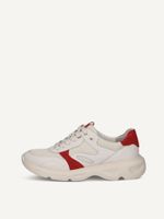 caprice sneaker yellow made of leather and synthetic size 40