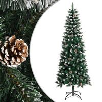 arbol de navidad  decoraciones de navidad artificial con soporte pvc verde 240 cm cfw693321