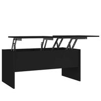 mesa de centro madera de ingenieria negro 102x505x465 cm vidaxl