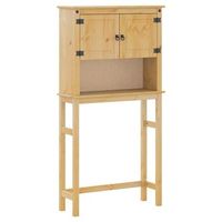 mueble de bano para lavadora corona madera maciza de pino vidaxl