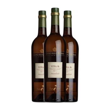 González Byass Vino Generoso Viña Ab Amontillado Manzanilla-sanlúcar 12 Años 75 Cl 16.5% Vol. (pack De 3 Unidades)