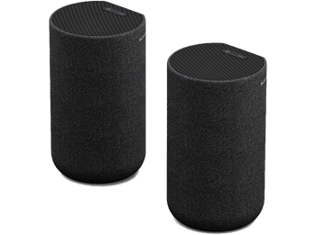Altavoz estéreo - Sony SA-RS5, Pack 2 altavoces traseros inalámbricos para barras de sonido serie HT-A, 180 W, Negro