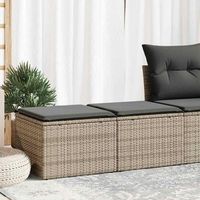 set sofas jardin y cojines 2 uds  juego de muebles de jardin ratan sintetico acacia gris cfw26379