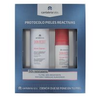 protocolo pieles reactivas skin resist cleanser  serum