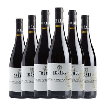 Trénel Vino Tinto Coteaux-bourguignons 75 Cl 13% Vol. (pack De 6 Unidades)