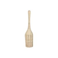lampara pie ratan hierro 25x25x125 natural