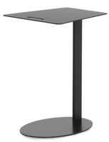 mesa auxiliar metalica negra