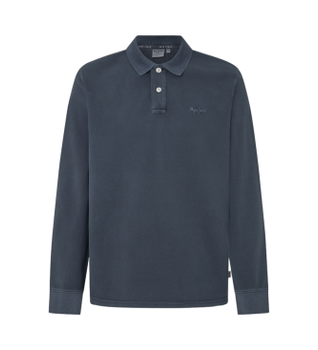 Pepe Jeans para hombre. PM542213 Polo New Oliver Gd Ls marino (M), Casual, Manga larga, Sostenible