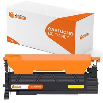 PcCom Essential Samsung CLT-Y406S/CLP360/CLX3305 Tóner Compatible Amarillo