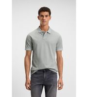boss para hombre 50507813 polo de pique con logo gris xl casual algodon manga corta
