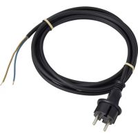 cable de alimentacion sygonix 5 m negro