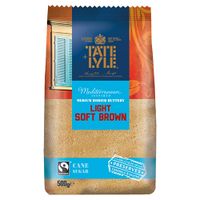tate  lyle fairtrade light soft brown sugar