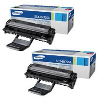 samsung scx-d4725a black original toners twin pack 2 pack