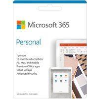 microsoft 365 personal - 1 year for 1 user
