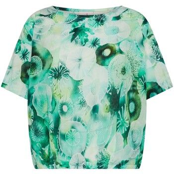 Deha Blusa Allover Cotton Muslin Top para mujer