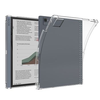 Funda Transparente para Tablet Onyx Boox Tab10C Pro/Tab Ultra de 10.3 Pulgadas, Funda Trasera Flexible y Ligera con Soporte para Lápiz