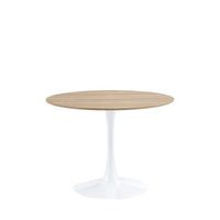 mesa fija mdf melamina klast home nordico 100 x 73 cm - natural