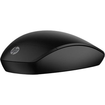 Ratón HP inalámbrico 1600 DPI compacto ambidiestro silencioso negro