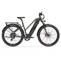 bicicleta electrica urbana lankeleisi mx600pro bateria samsung de 20 ah 275 gris
