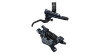 freno trasero shimano slx m7120 4 pistones r sine ventil j kit  sin disco  170cm negro