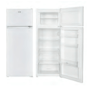 FRIGORIFICO DOS PUERTAS EDESA EFT-1432 ST WH E ALTO 143 CM ANCHO 54,5 CM BLANCO