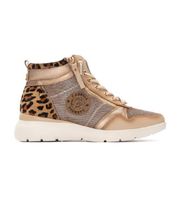 carmela para mujer 16251402-beige zapatillas de piel 162514 marron 39 1 a 3cm cremallera casual