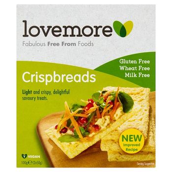 Lovemore Gluten Free Crispbread