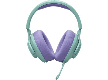 Auriculares gaming - JBL Quantum 360 Wireless, QuantumSURROUND Sound, Bluetooth, Autonomía 22h, Micrófono, Cyan