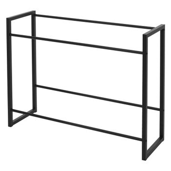 Estante para 6-8 cajas de bebidas acero antracita 104 x 32 x 82,5 cm
