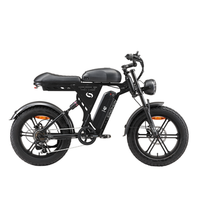 bicicleta electrica sinohon ab20 con doble bateria 1728 wh de largo alcance neumaticos anchos de 20 pulgadas negro