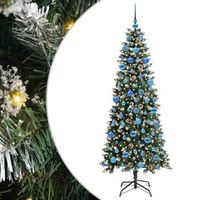 arbol de navidad  decoraciones de navidad artificial verde 180 cm pvc plastico y acero
