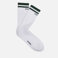 represent logo-jacquard cotton-blend socks